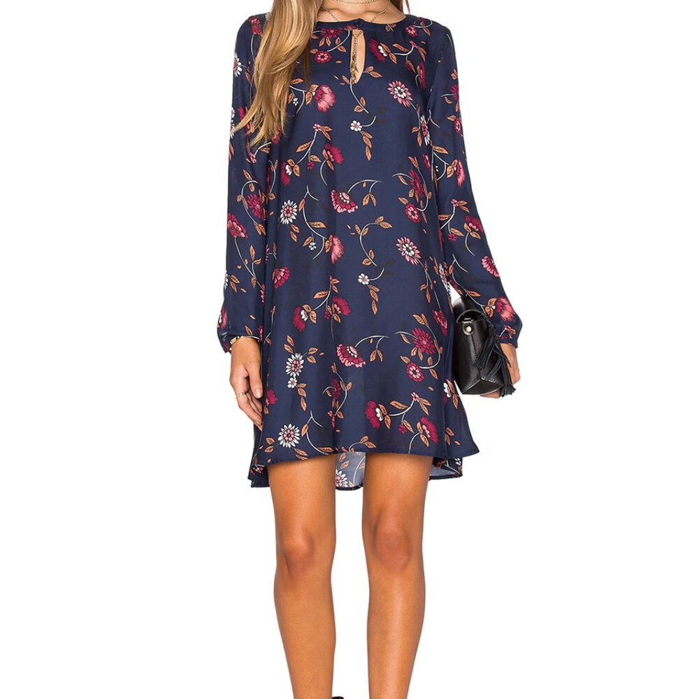 Cupcakes and Cashmere Hazel Long Sleeve Dress XS Revolve Clothing